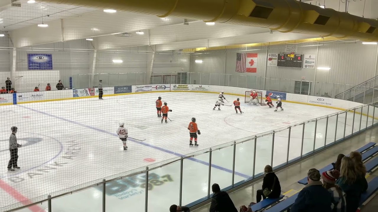 Game 09: 6-0 Sioux Falls: Bentley Goal, Lionel and Jensen Assisted