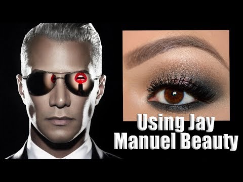 soft smokey eyes using jay manuel beauty new makeup products