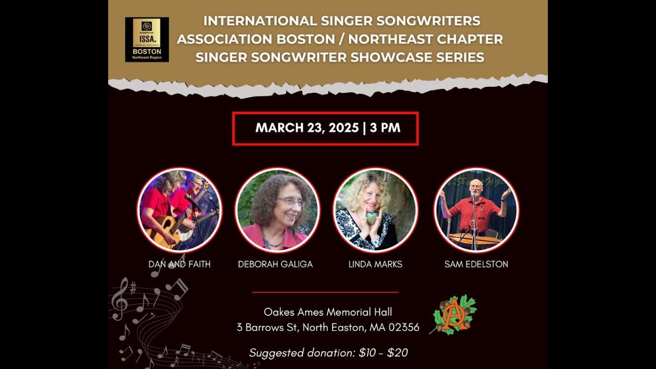 ISSA Singer Songwriter Showcase Series March Concert