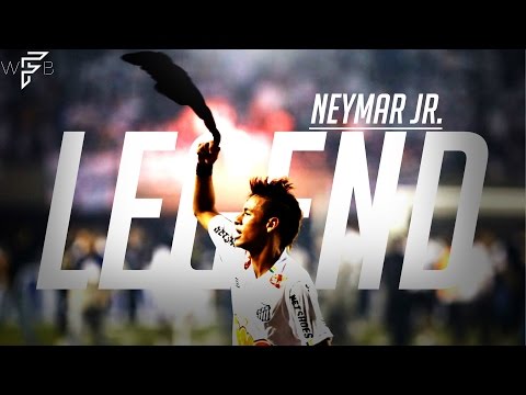 Neymar Jr. - Santos Legend - Amazing Young Skills/Goals! | 4K