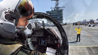 Download lagu A Day in the Life of US Navy Pilots on a $13 Billion Aircraft Carrier mp3