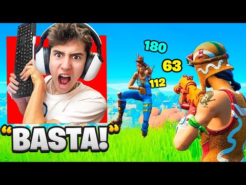 I'll STREAMSNIPERO YouTubers with *HACKS* on Fortnite and...