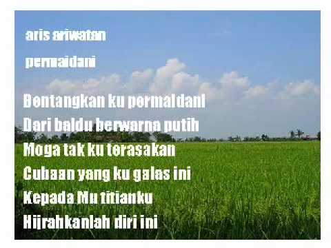 Aris Ariwatan - permaidani (dgn lirik)