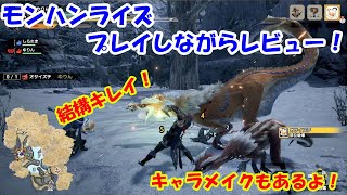 モンハンライズをプレイしながらレビュー！