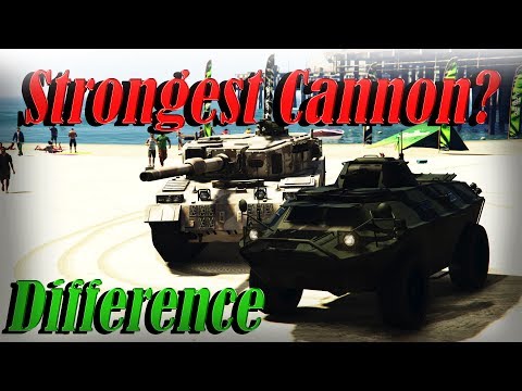Gta 5 Online | Apc Vs Rhino Tank - Which Cannon Is The Strongest???