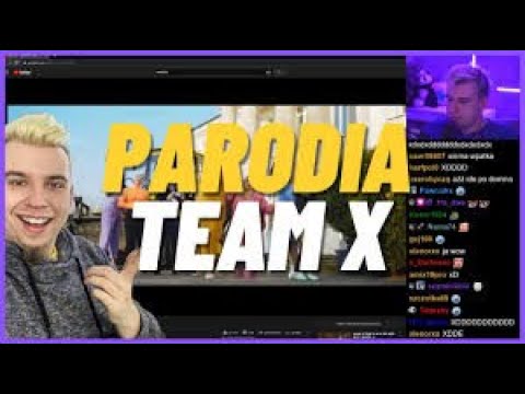 MANDZIO ogląda PARODIE TEAM X SIEDEM! NegaX Shoty