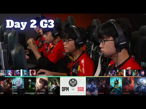 DFM vs SGB - Day 2 LoL MSI 2022 Group Stage | Detonation FM vs Saigon Buffalo full game