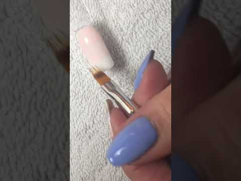 The GelBottle Inc French ombré / baby boomer gel polish tutorial - quick , easy , simple