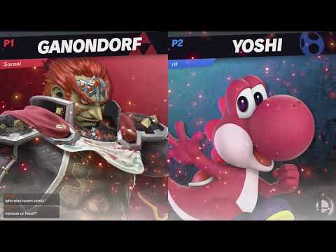 SSB 104 Grand Finals - Riflip [W] (Yoshi) VS. Sorool [L] (Ganon)