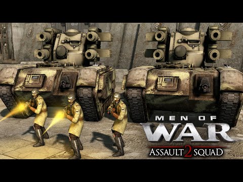 Armageddon Steel Legion vs Blood Pact - Men of War: Warhammer 40k Mod