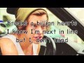 just can't let her go lyrics by one direction ...