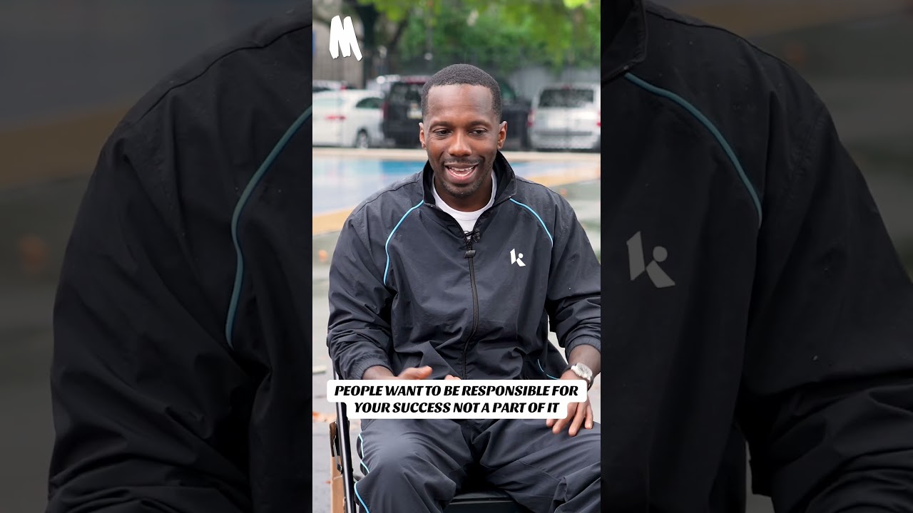 “People want to be responsible for your success not a part of it” 💯