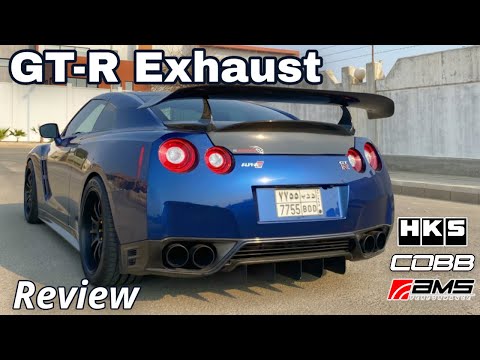 GTR R35 - EXHAUST REVIEW (Alpha Downpipes, COBB Midpipe, HKS Legamax)