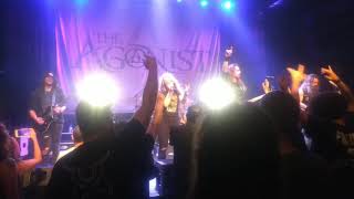 Vicky Psarakis Death Growl The Agonist (the moment)