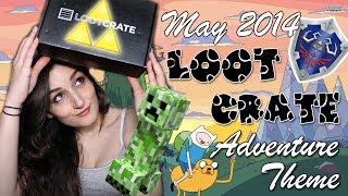 Loot Crate Unboxing: May 2014 Adventure Theme w/ Puppy Co-Host