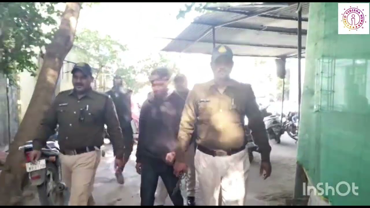 #विदिशा में चाकू से हमले का आरोपी गिरफ्तार