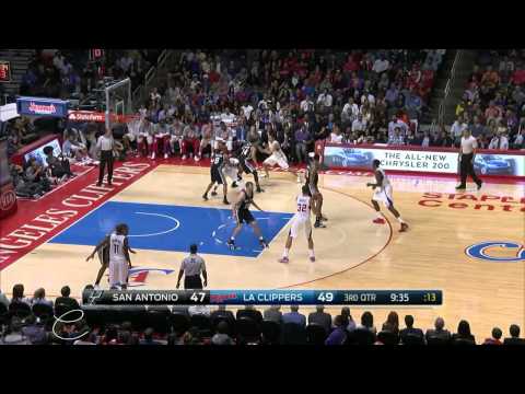 Blake Griffin Full Highlights 11.10.2014 vs Spurs - 23 Pts, 10 Rebs, 6 Asts