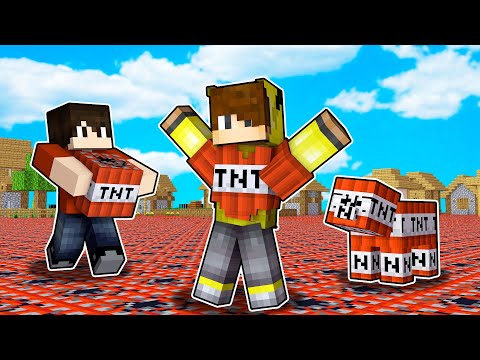 TNT DÜNYASI! 😱 - Minecraft