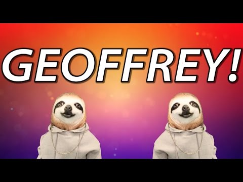 HAPPY BIRTHDAY GEOFFREY! - SLOTH HAPPY BIRTHDAY RAP