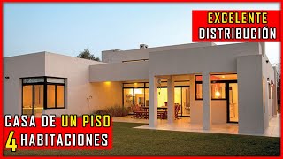 Casa de 1 PLANTA 🔥 Mejores opciones para ADULTOS mayores 😱 ¿Qué tan grande debe ser