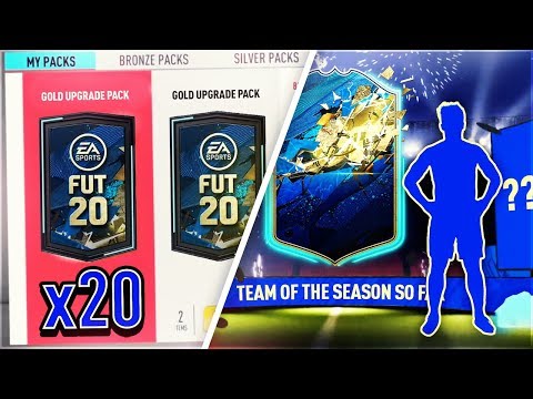 2 X TOTS IN A PACK!! 20 X TOTS GOLD UPGRADE PACKS - FIFA 20