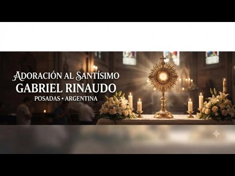 Momento de Adoración al Santísimo en Posadas, Misiones. Gabriel Rinaudo 