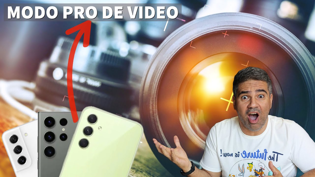 COMO USAR MODO VIDEO PROFISSIONAL NOS GALAXY S23, S22, S21 FE, A54 - 2023
