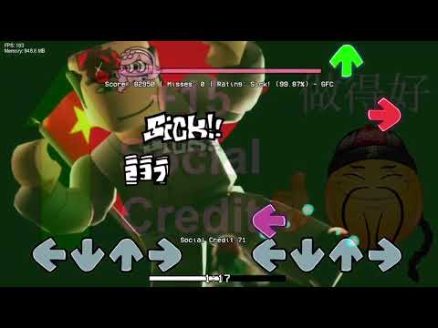 Bing Chilling | FNF VS Roblox Chairman Mao