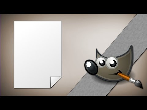 Jak zrobić kartkę papieru Gimp poradnik