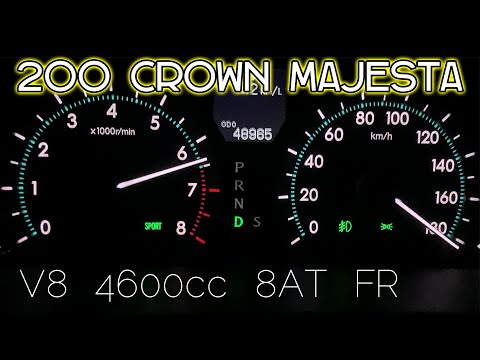 Toyota Crown MAJESTA (URS206) Full Throttle! Experience the Power of the 4600cc V8 Engine.2010y