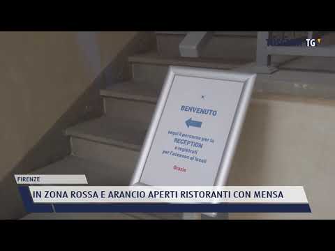 2021-04-16 FIRENZE - IN ZONA ROSSA E ARANCIO APERTI RISTORANTI CON MENSA