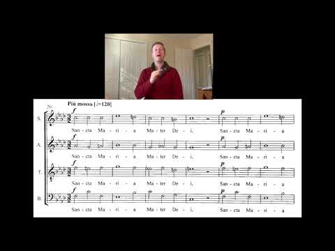 Ave Maria (attrib. Victoria) - Soprano practice