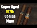 SMOKING A CIGAR THAT&#39;S OLDER THAN ME - COHIBA LANCEROS REVIEW