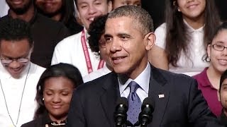 preview picture of video 'President Obama Speaks on Education and High School Redesign'