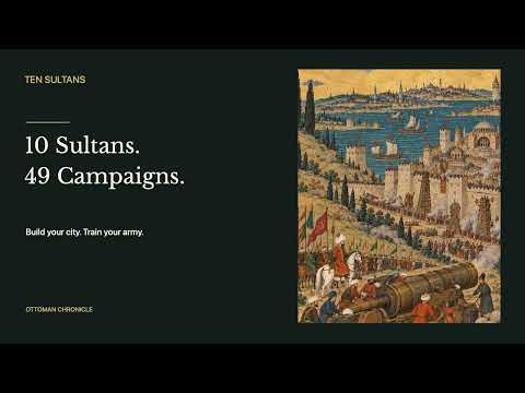 Ten Sultans: Ottoman Chronicle gameplay trailer thumbnail