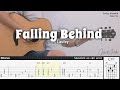 Falling Behind - Laufey | Fingerstyle Guitar | TAB + Chords + Lyrics