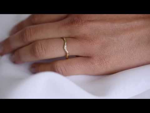 Drip Diamond Simple Band