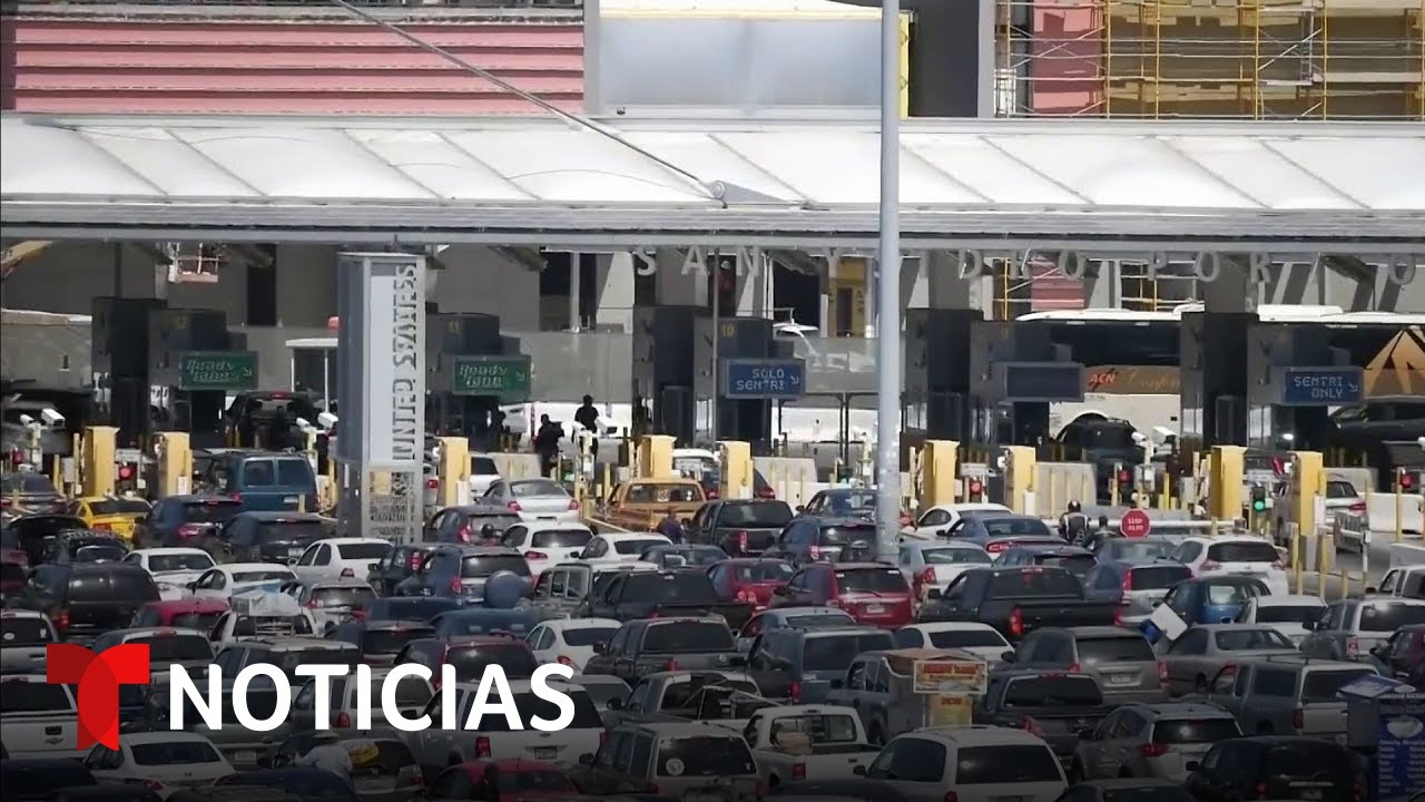 Cada vez son más los residentes en ciudades fronterizas que cruzan a México para comprar gasolina