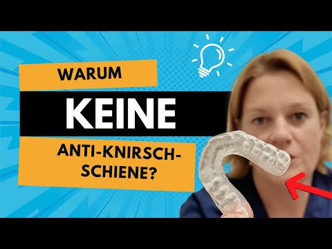🦷 Why an anti-bruxism splint makes no sense – treat the causes instead of the symptoms