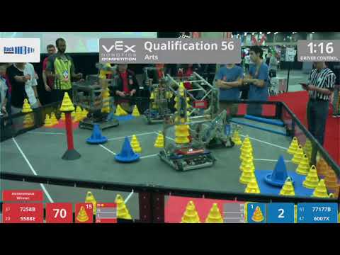 2018 VRC Arts Q56 - 7258B 5588E vs 77177B 6007X - 158 to 46