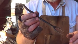 Blacksmithing - Forging A Silverware Set - The Fork