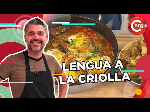 RECETA DE LENGUA A LA CRIOLLA