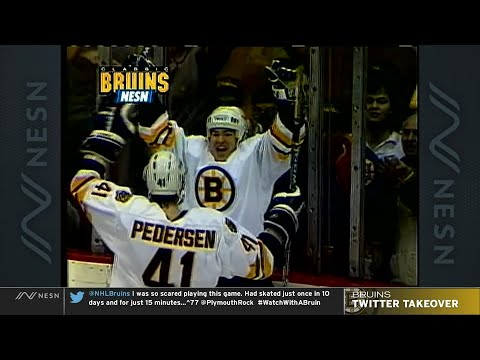 Bruins-Whalers 1990 Game 7 Adams Division Semi Final condensed 4/17/90