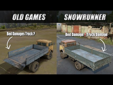 11 things that Snowrunner did better than old games | Spintires & Mudrunner