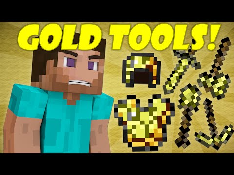 Why Gold Tools Break Quickly - Minecraft