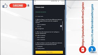 Binance future trade quiz answers