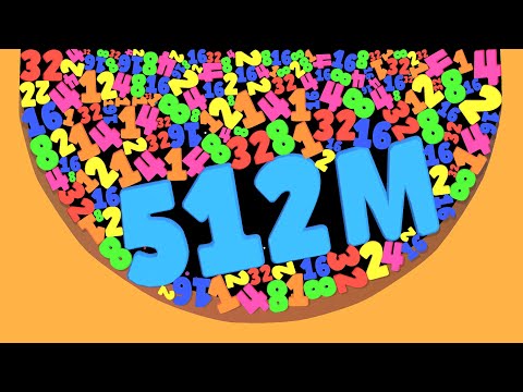 BLOB NUMBERS - Jelly 2048: Connect & Merge (Max Level)