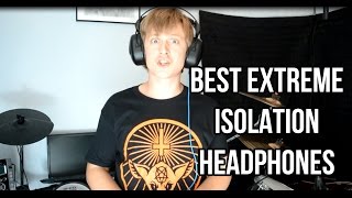 Video thumbnail for Best Extreme Isolation Electronic Drum Headphones Review by Drum Geeze