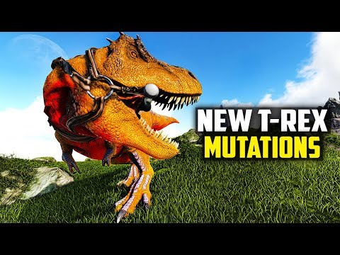 NEW REX MODEL COLOR MUTATIONS! REX TLC UPDATE SHOWCASE! Ark Survival Evolved
