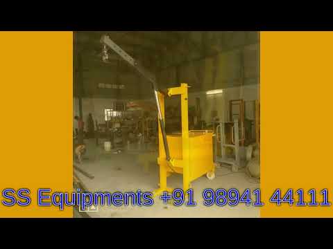 Semi Electric Manual Floor Crane